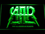The All American Rejects LED Neon Sign Electrical - Green - TheLedHeroes