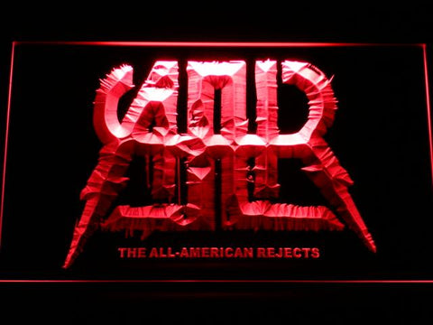 The All American Rejects LED Neon Sign Electrical - Red - TheLedHeroes