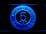 6th Marine Division LED Neon Sign USB - Blue - TheLedHeroes