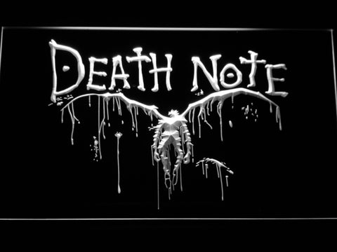 FREE Death Note LED Sign - White - TheLedHeroes