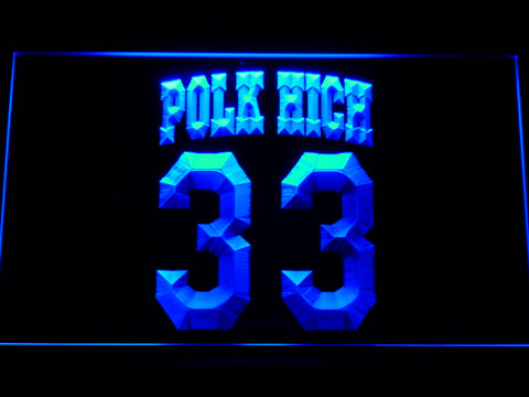 FREE Polk High 33 LED Sign - Blue - TheLedHeroes