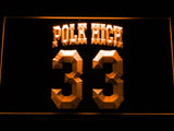 FREE Polk High 33 LED Sign - Orange - TheLedHeroes