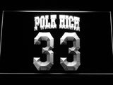 FREE Polk High 33 LED Sign - White - TheLedHeroes