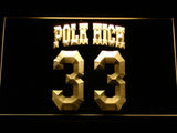 FREE Polk High 33 LED Sign - Yellow - TheLedHeroes