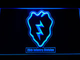 FREE 25th Infantry Regiment LED Sign - Blue - TheLedHeroes