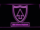 FREE 26th Infantry Regiment LED Sign - Purple - TheLedHeroes