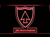 FREE 26th Infantry Regiment LED Sign - Red - TheLedHeroes