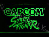 FREE Capcom Street Fighter LED Sign - Green - TheLedHeroes
