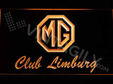 MG Club Limburg LED Sign - Orange - TheLedHeroes