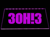 3OH!3 LED Neon Sign Electrical - Purple - TheLedHeroes