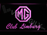 MG Club Limburg LED Sign - Purple - TheLedHeroes