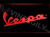 Vespa LED Sign - Red - TheLedHeroes