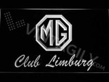 MG Club Limburg LED Sign - White - TheLedHeroes
