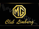 MG Club Limburg LED Sign - Yellow - TheLedHeroes