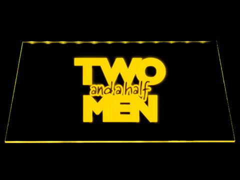 Two and a Half Men LED Neon Sign Electrical - Yellow - TheLedHeroes