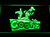 FREE Disney Goofy LED Sign - Green - TheLedHeroes