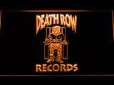 FREE Death Row Records LED Sign - Orange - TheLedHeroes