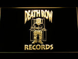 Death Row Records LED Neon Sign USB - Yellow - TheLedHeroes