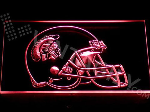 USC Trojans LED Neon Sign Electrical - Red - TheLedHeroes