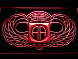 FREE 82nd Airborne Division (2) LED Sign - Red - TheLedHeroes