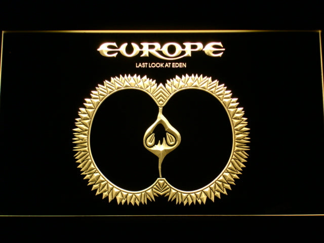 FREE Europe LED Sign - Yellow - TheLedHeroes