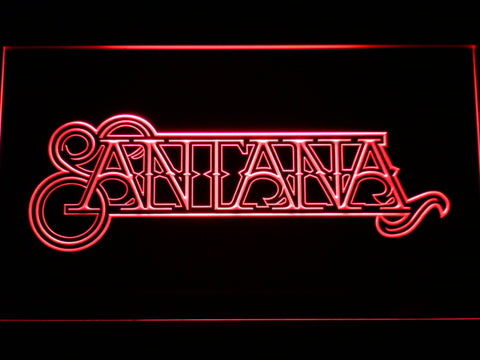 FREE Carlos Santana LED Sign - Red - TheLedHeroes