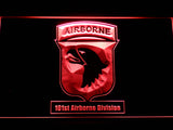 FREE 101st Airborne Division LED Sign - Red - TheLedHeroes