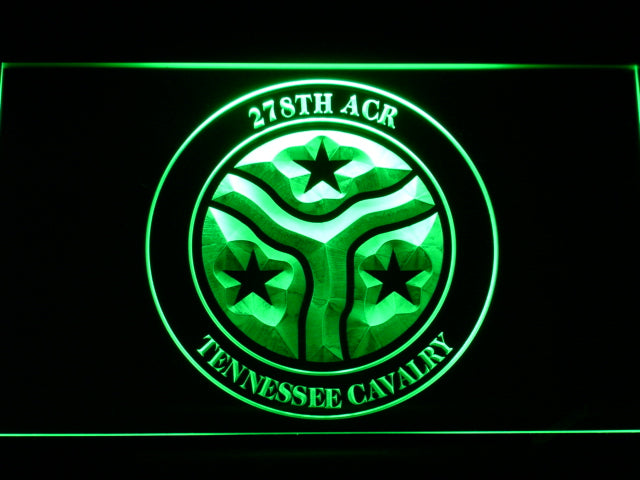 FREE 278th Armored Cavalry Regiment LED Sign - Green - TheLedHeroes