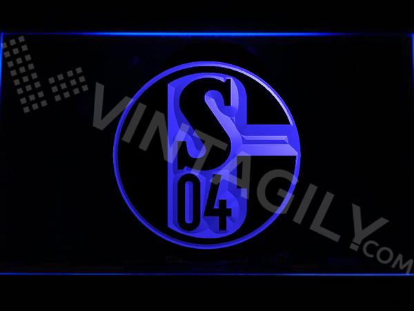 FC Schalke 04 LED Neon Sign Electrical - Blue - TheLedHeroes