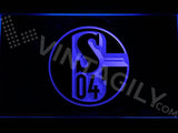 FC Schalke 04 LED Neon Sign Electrical - Blue - TheLedHeroes