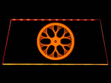 FREE Fallout Synth Retention Bureau Symbol LED Sign - Orange - TheLedHeroes
