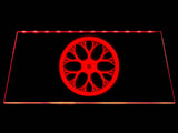 FREE Fallout Synth Retention Bureau Symbol LED Sign - Red - TheLedHeroes