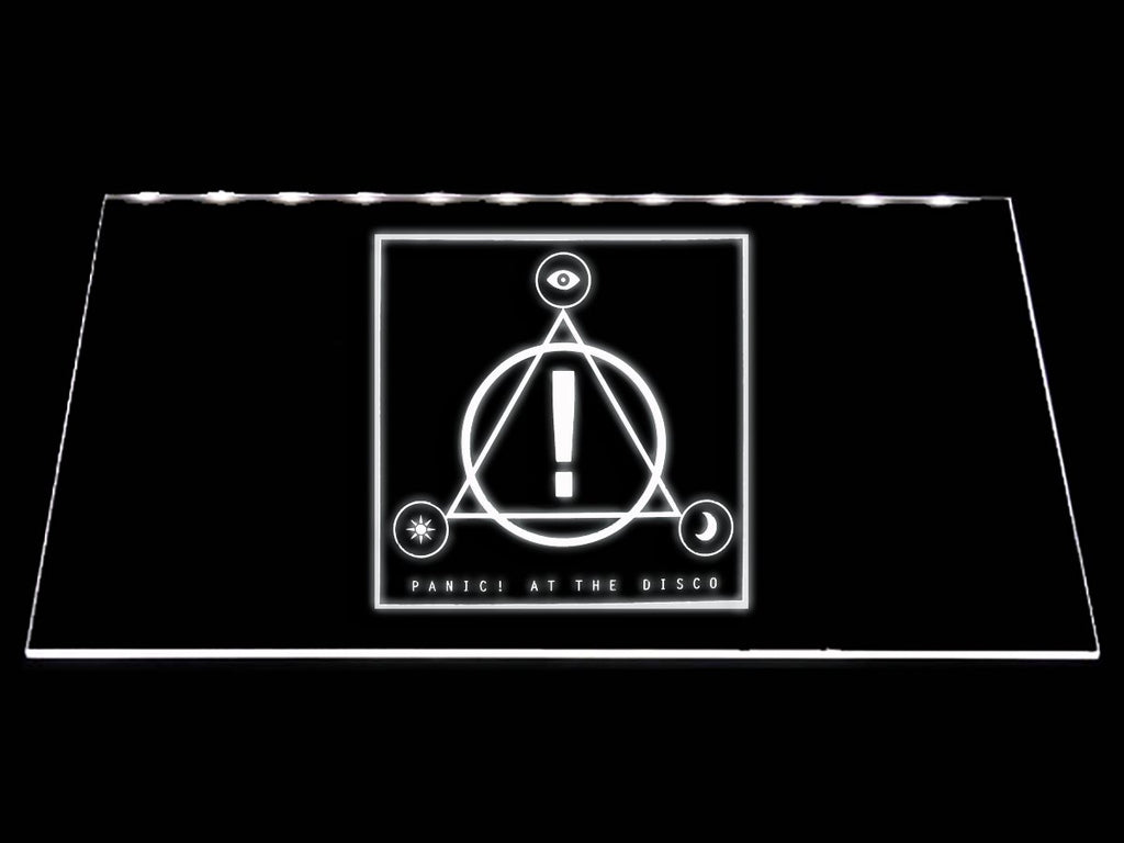 Panic! at the Disco LED Neon Sign Electrical - White - TheLedHeroes