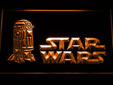 Star Wars R2-D2 (3) LED Neon Sign Electrical - Orange - TheLedHeroes