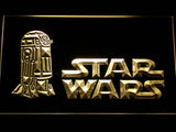 Star Wars R2-D2 (3) LED Neon Sign Electrical - Yellow - TheLedHeroes