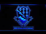 506th Airborne Infantry Regiment LED Neon Sign USB - Blue - TheLedHeroes