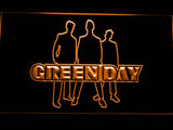 Green Day (2) LED Neon Sign USB - Orange - TheLedHeroes