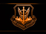 FREE Air Combat Command LED Sign - Orange - TheLedHeroes