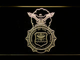 FREE United States Department of the Air Force LED Sign - Yellow - TheLedHeroes