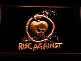 Rise Against LED Neon Sign Electrical - Orange - TheLedHeroes