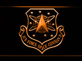 FREE Air Force Space Command LED Sign - Orange - TheLedHeroes