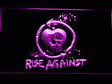 FREE Rise Against LED Sign - Purple - TheLedHeroes