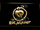Rise Against LED Neon Sign Electrical - Yellow - TheLedHeroes