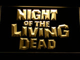 Night of the Living Dead LED Neon Sign USB - Yellow - TheLedHeroes