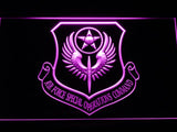 Air Force Special Operations Command LED Neon Sign USB - Purple - TheLedHeroes