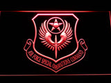 Air Force Special Operations Command LED Neon Sign USB - Red - TheLedHeroes