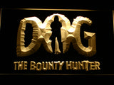 FREE Dog the Bounty Hunter LED Sign - Yellow - TheLedHeroes