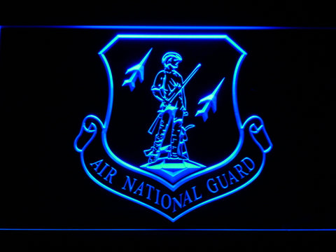 FREE Air National Guard LED Sign - Blue - TheLedHeroes