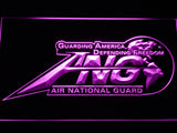 FREE ANG Air National Guard LED Sign - Purple - TheLedHeroes