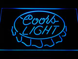 FREE Coors Light Cap LED Sign - Blue - TheLedHeroes